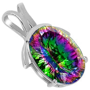 10*14 MM Oval - Mystic Topaz Pendants - MTP14