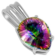 12*16 MM Pear - Mystic Topaz Pendants - MTP15