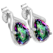 6*9 MM Pear - Mystic Topaz Earrings - MTE29