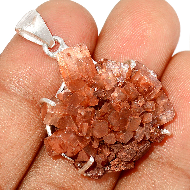 1.3" Claw - Aragonite Crystal Star Pendants - ACSP240