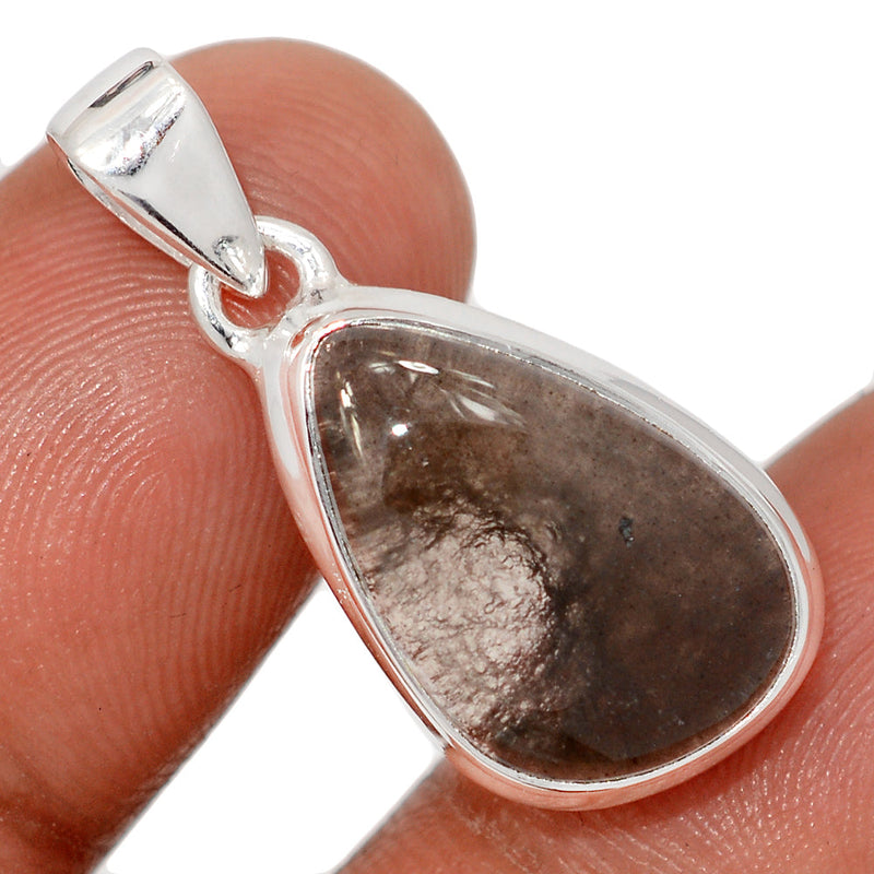 1.2" Agni Magnetite Cabochon Pendants - AGMP18