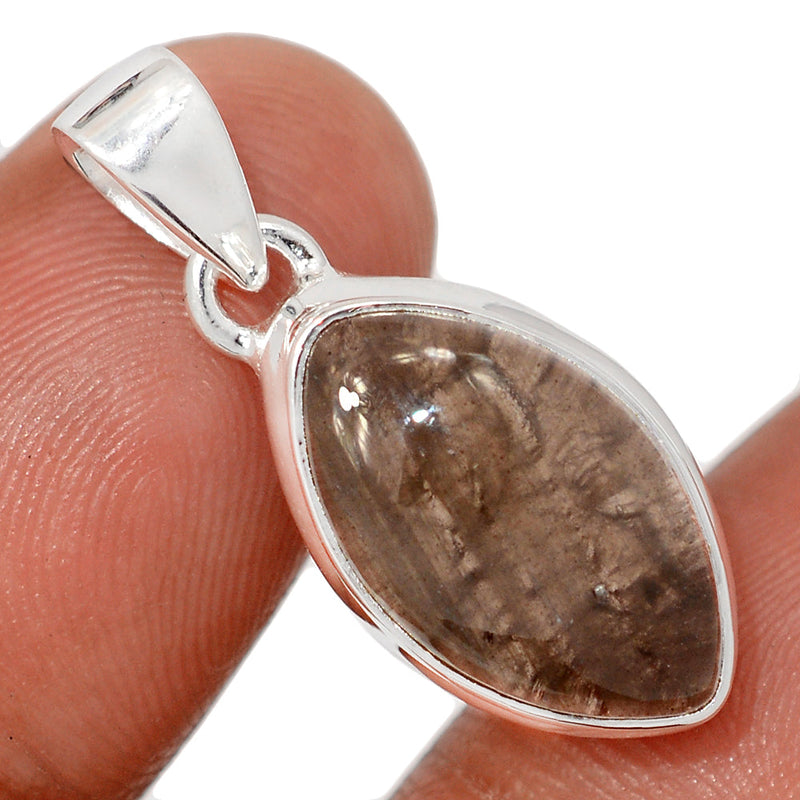 1.1" Agni Magnetite Cabochon Pendants - AGMP20