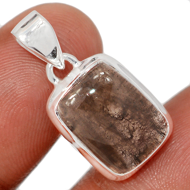 1" Agni Magnetite Cabochon Pendants - AGMP23