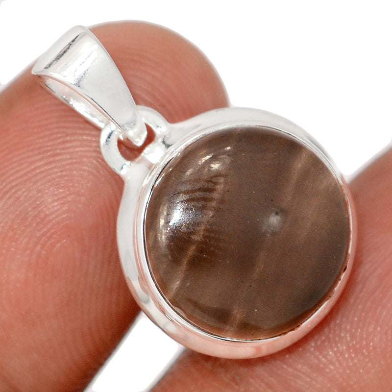 1" Agni Magnetite Cabochon Pendants - AGMP25