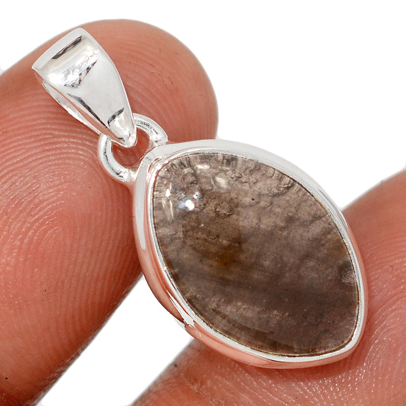 1.1" Agni Magnetite Cabochon Pendants - AGMP32