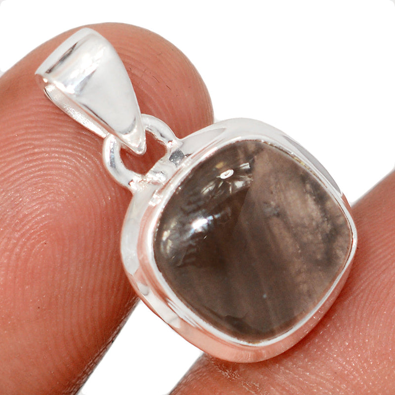 1" Agni Magnetite Cabochon Pendants - AGMP35