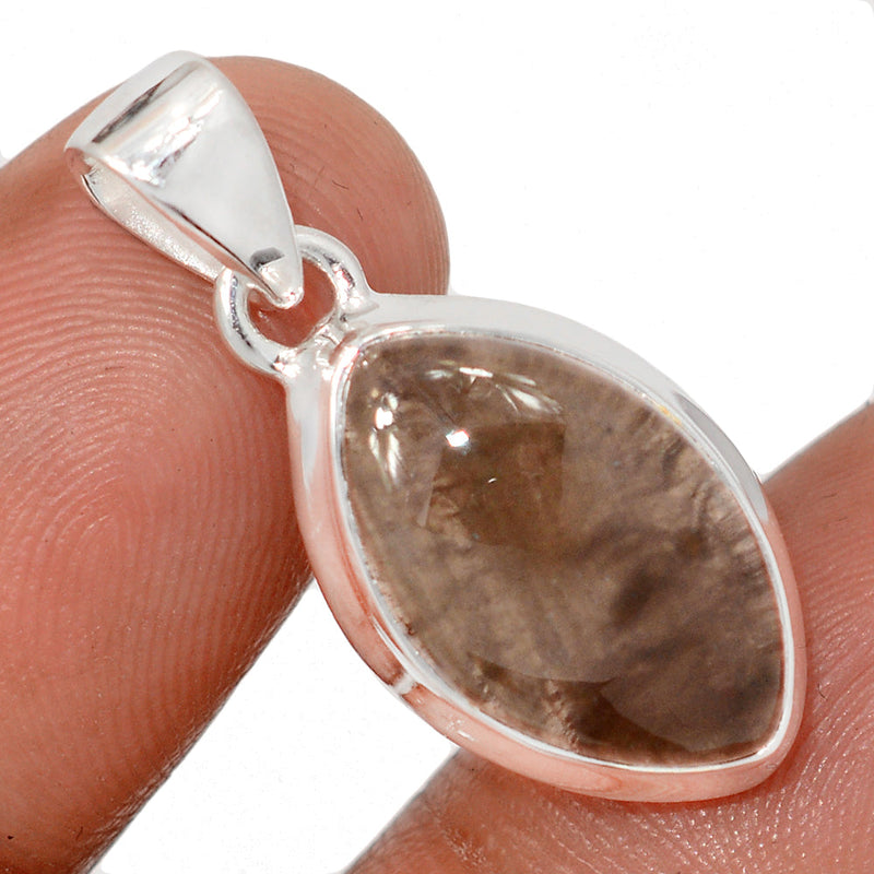 1.2" Agni Magnetite Cabochon Pendants - AGMP38