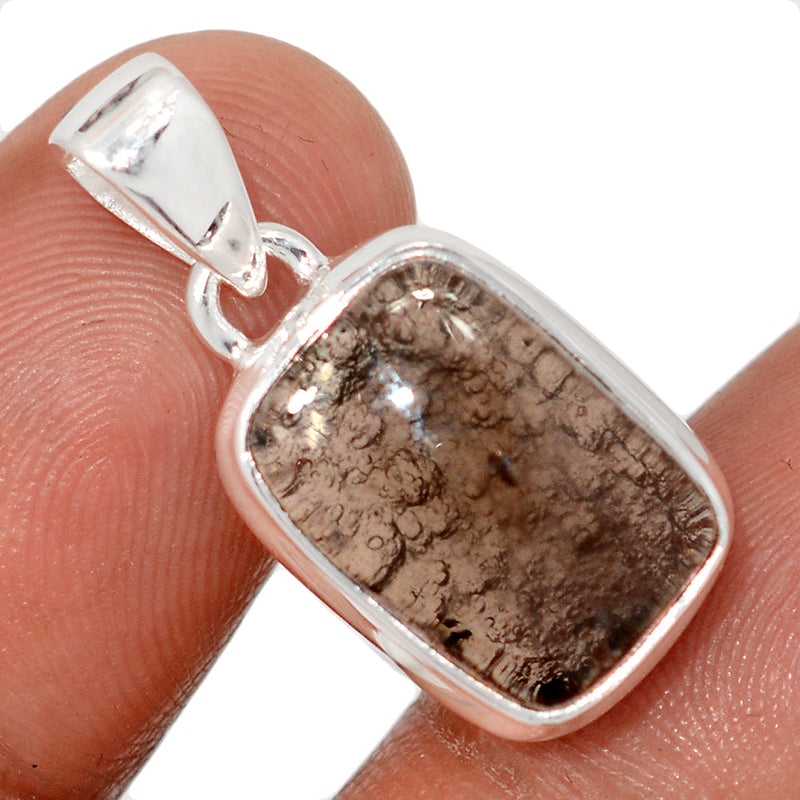 1.1" Agni Magnetite Cabochon Pendants - AGMP39