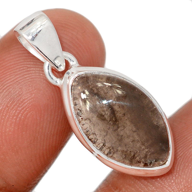 1.1" Agni Magnetite Cabochon Pendants - AGMP43