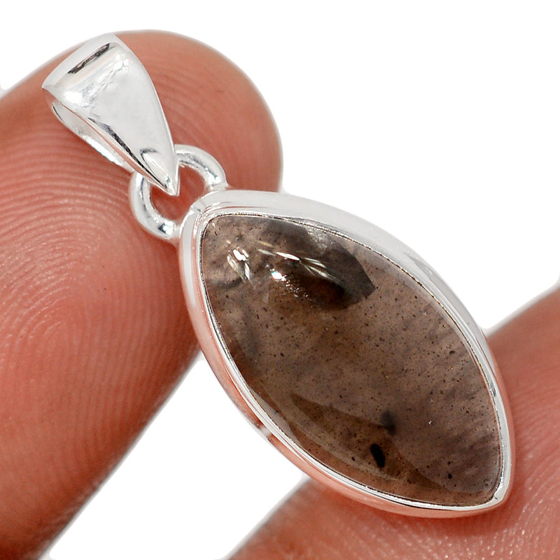 1.2" Agni Magnetite Cabochon Pendants - AGMP46
