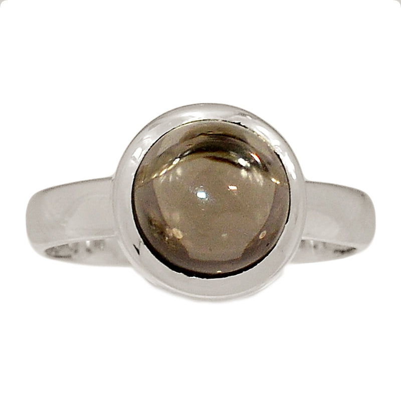 Agni Magnetite Cabochon Ring - AGMR43