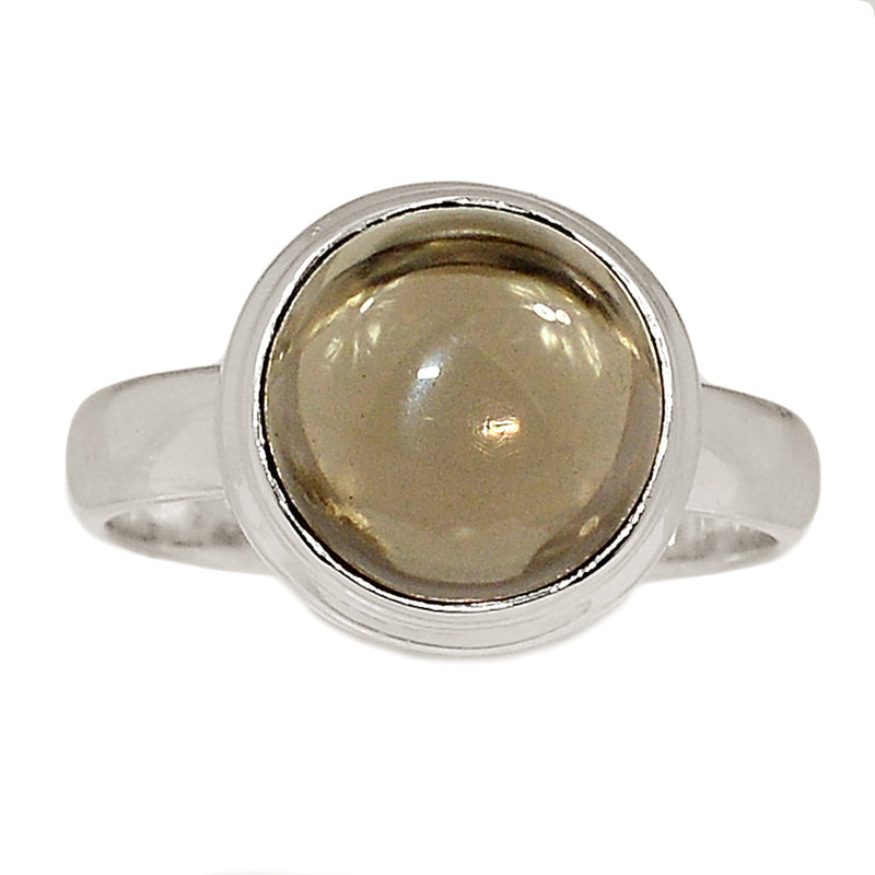 Agni Magnetite Cabochon Ring - AGMR49