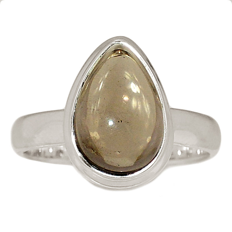 Agni Magnetite Cabochon Ring - AGMR51