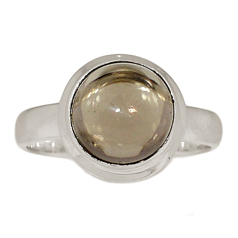 Agni Magnetite Cabochon Ring - AGMR54