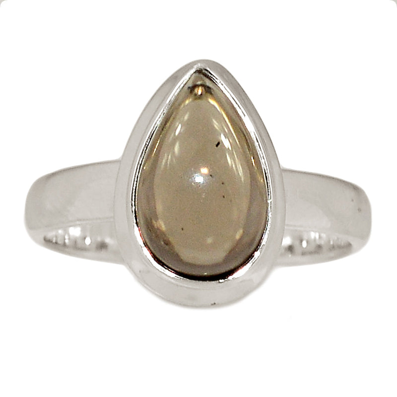 Agni Magnetite Cabochon Ring - AGMR55