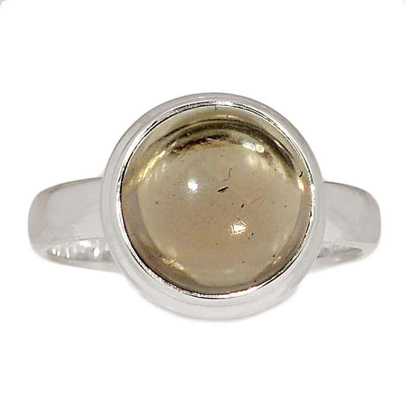 Agni Magnetite Cabochon Ring - AGMR63