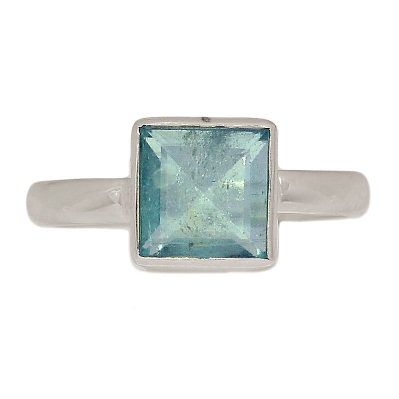 Aqua Kyanite Faceted Rings - AKFR213