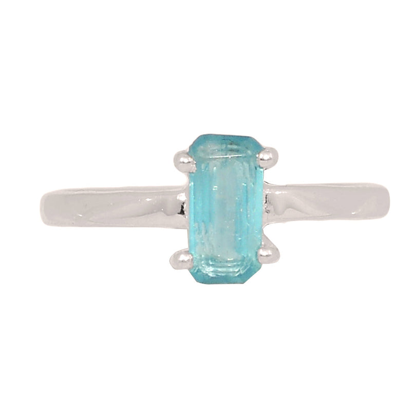Claw - Aqua Kyanite Faceted Ring - AKFR226