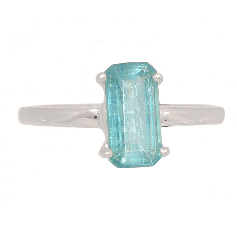 Claw - Aqua Kyanite Faceted Ring - AKFR230