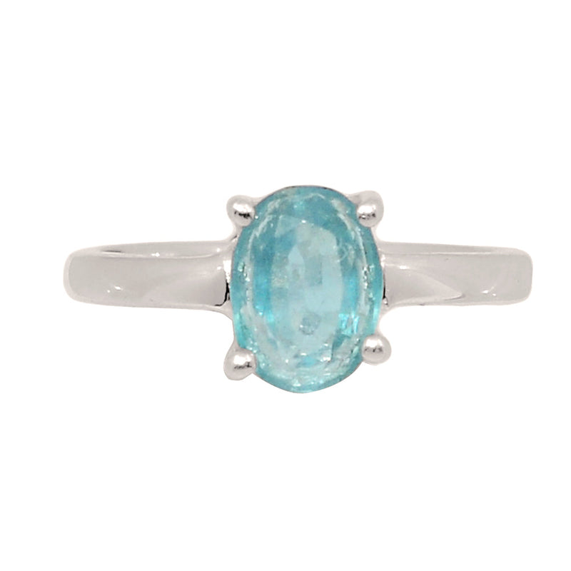Claw - Aqua Kyanite Faceted Ring - AKFR232