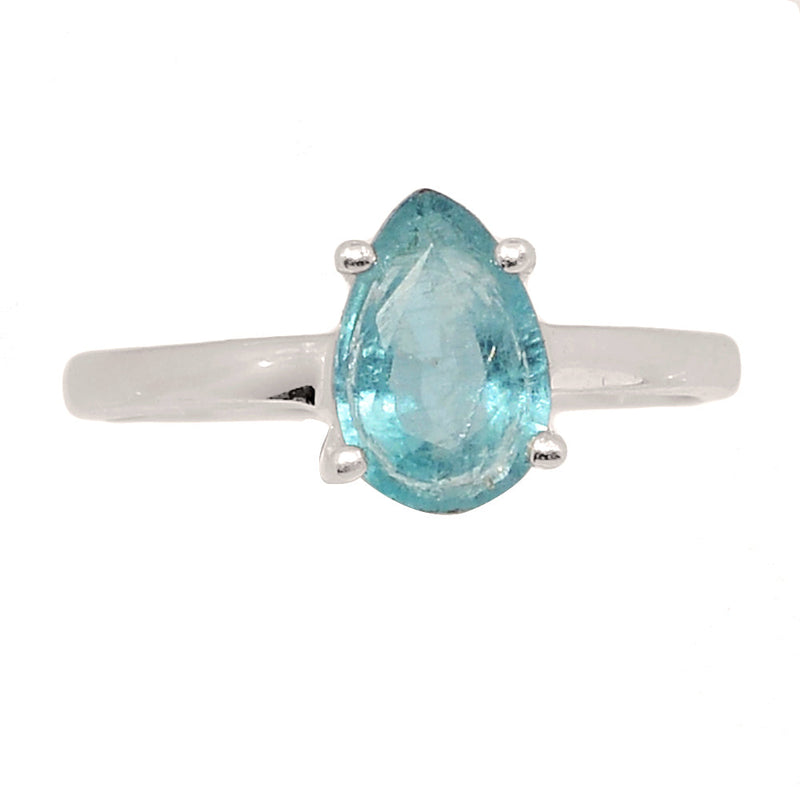 Claw - Aqua Kyanite Faceted Ring - AKFR233