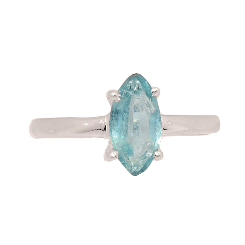 Claw - Aqua Kyanite Faceted Ring - AKFR235