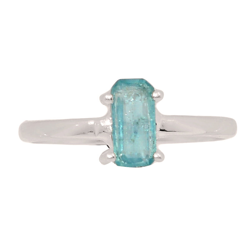 Claw - Aqua Kyanite Faceted Ring - AKFR236