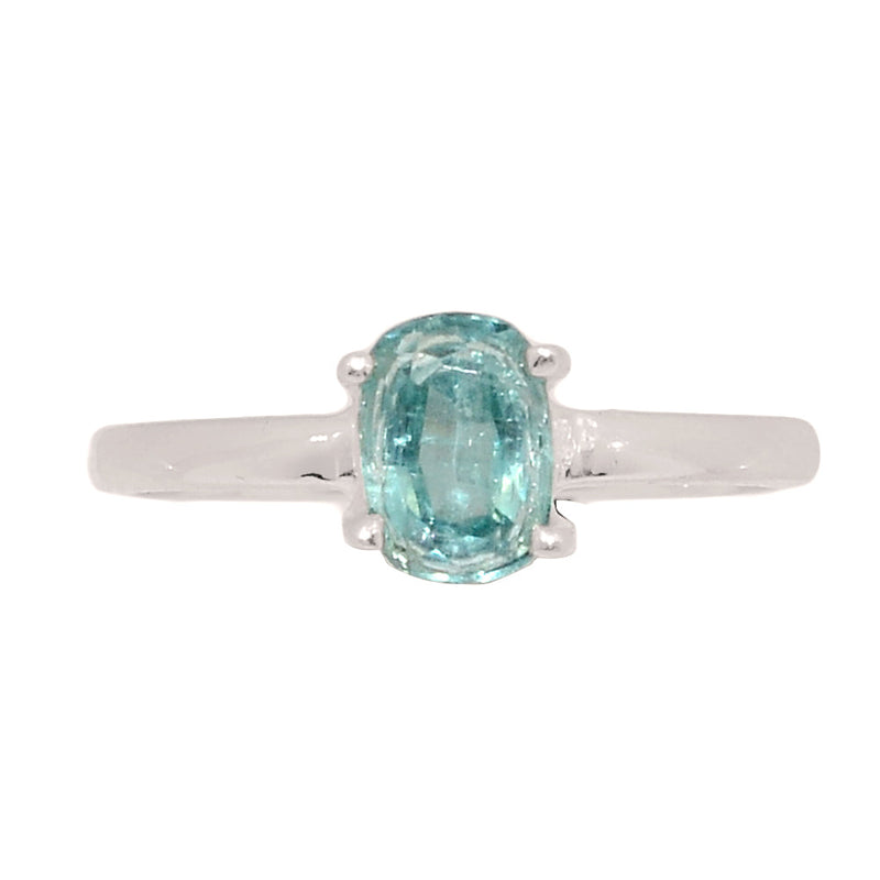Claw - Aqua Kyanite Faceted Ring - AKFR240