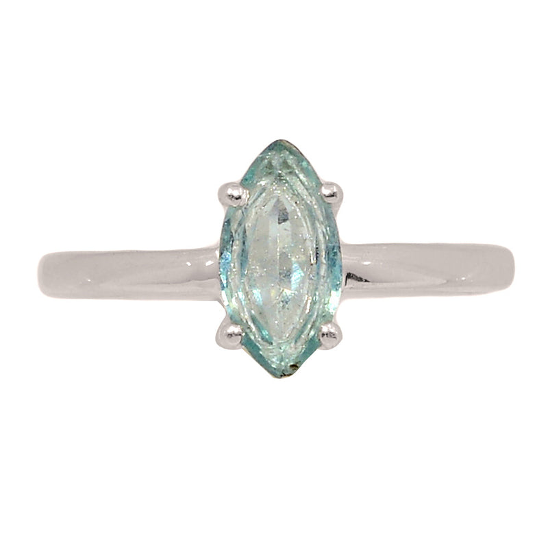 Claw - Aqua Kyanite Faceted Ring - AKFR250