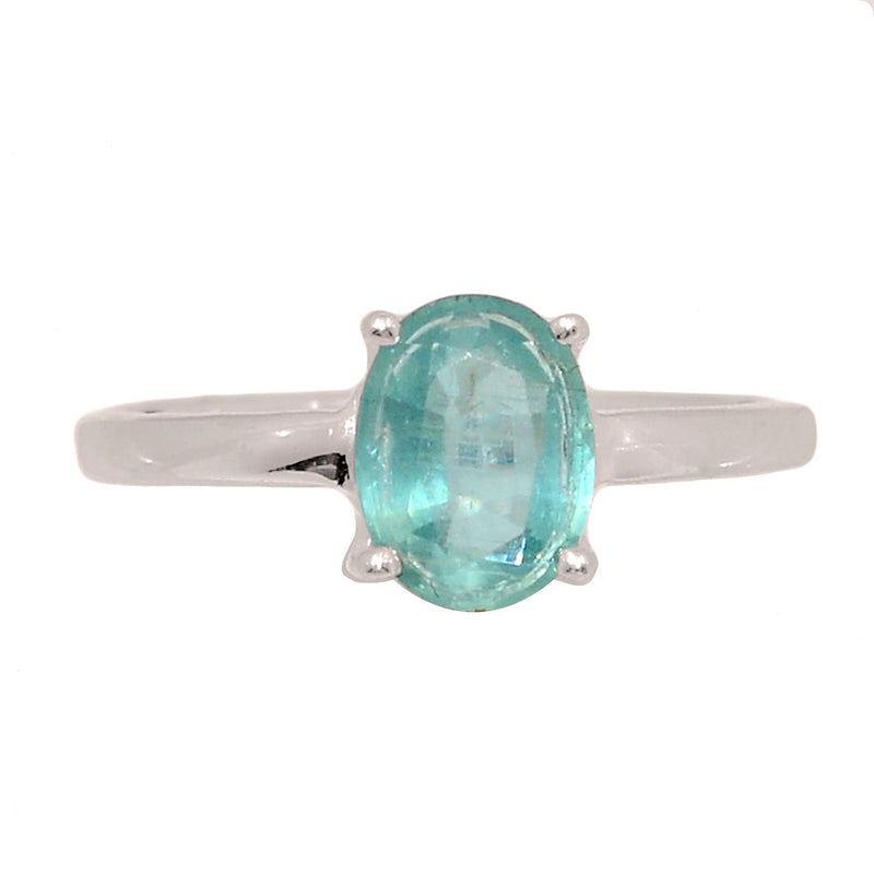 Claw - Aqua Kyanite Faceted Ring - AKFR251