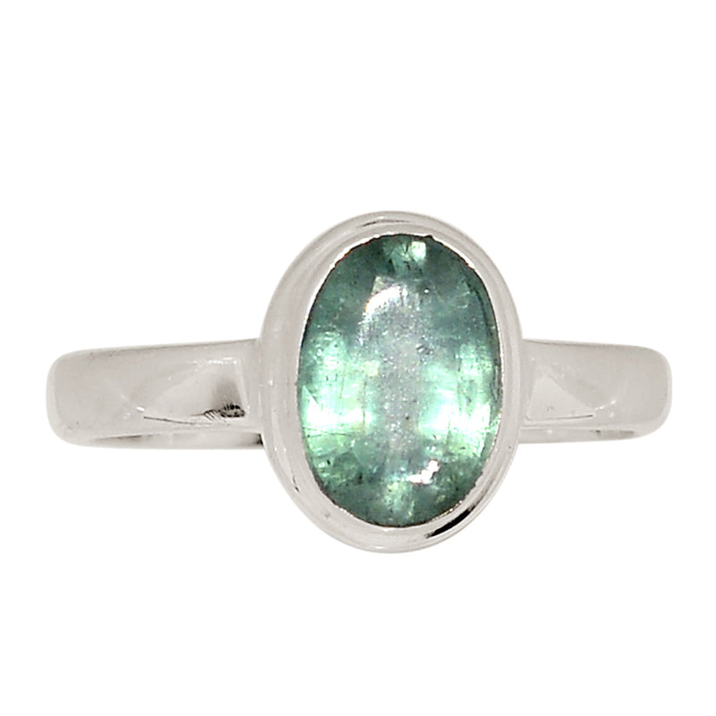 Aqua Kyanite Faceted Ring - AKFR264