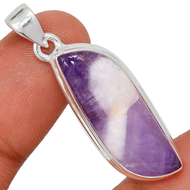 1.6" Amethyst Lace Agate Pendants - ALAP1182