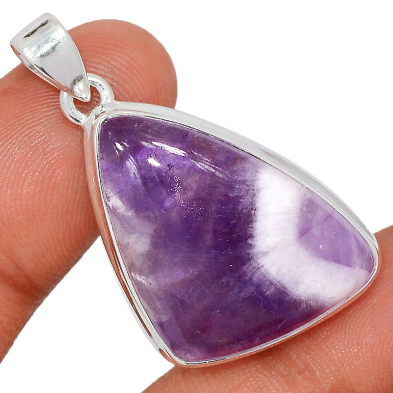 1.6" Amethyst Lace Agate Pendants - ALAP1194
