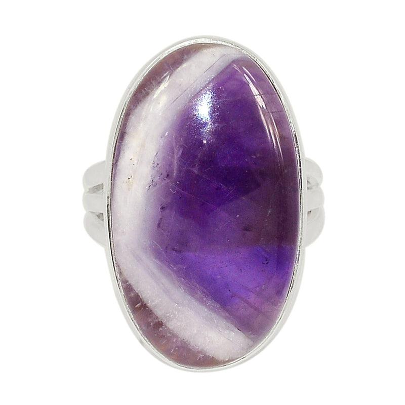Amethyst Lace Agate Ring - ALAR647