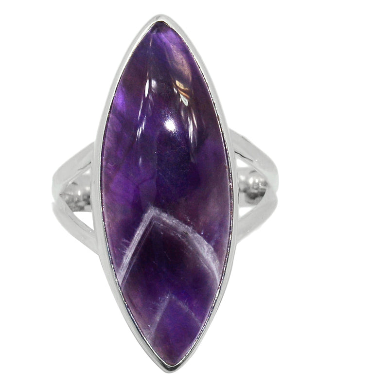 Amethyst Lace Agate Ring - ALAR671