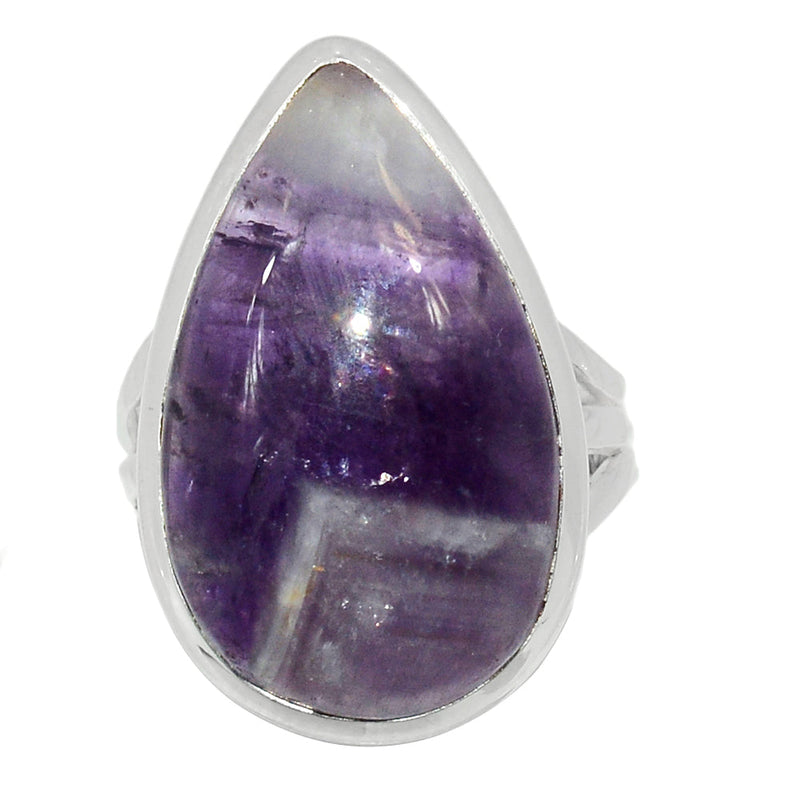 Amethyst Lace Agate Ring - ALAR694