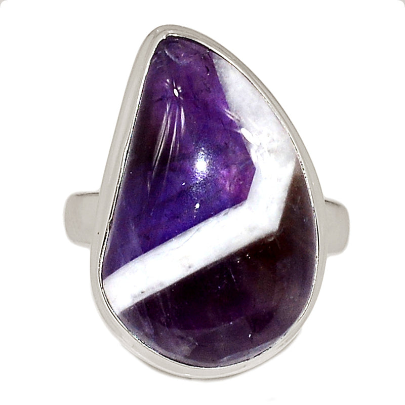 Amethyst Lace Agate Ring - ALAR703