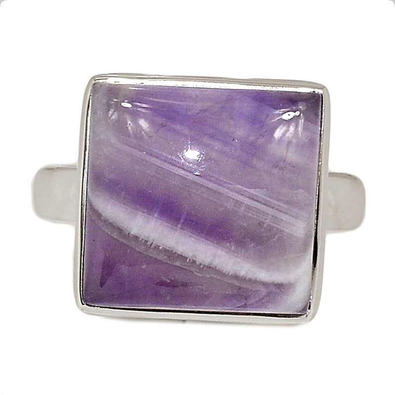 Amethyst Lace Agate Ring - ALAR717
