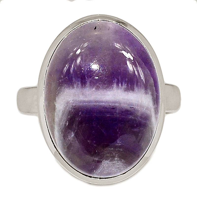 Amethyst Lace Agate Ring - ALAR718