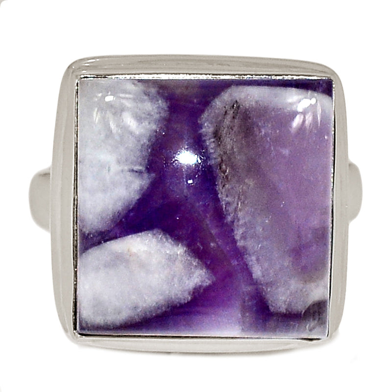 Amethyst Lace Agate Ring - ALAR719