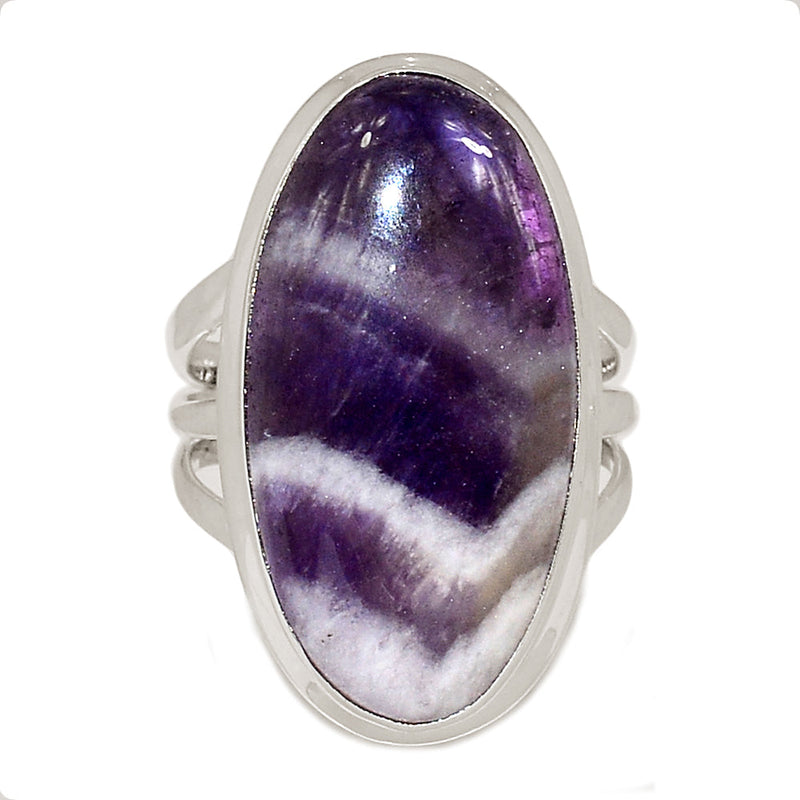 Amethyst Lace Agate Ring - ALAR723