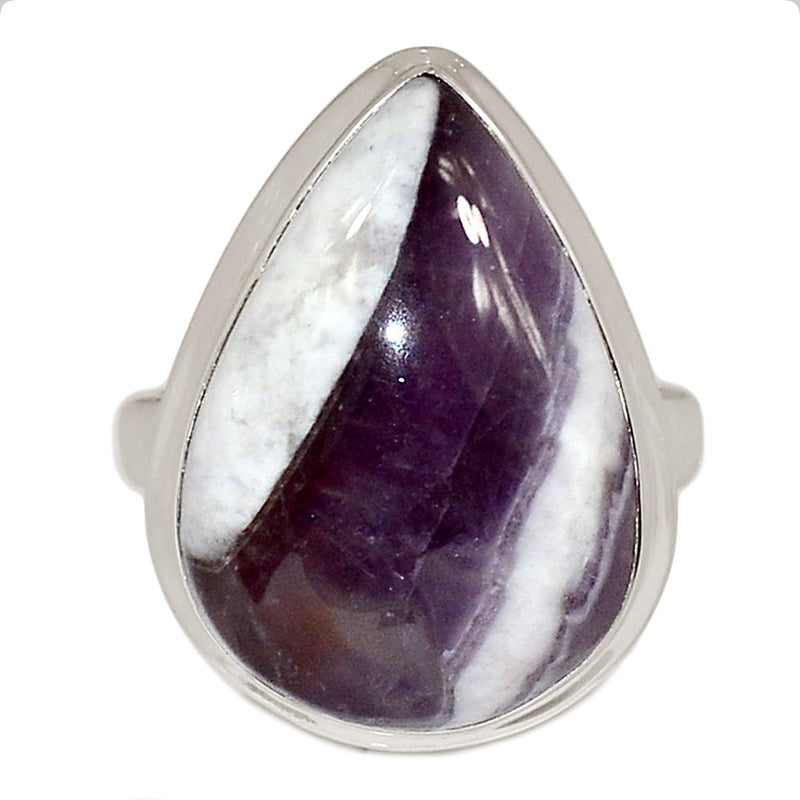 Amethyst Lace Agate Ring - ALAR727