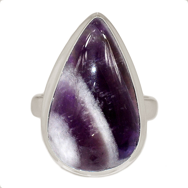 Amethyst Lace Agate Ring - ALAR738
