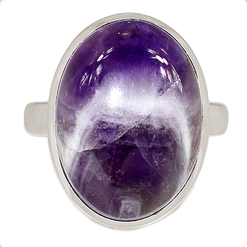 Amethyst Lace Agate Ring - ALAR749