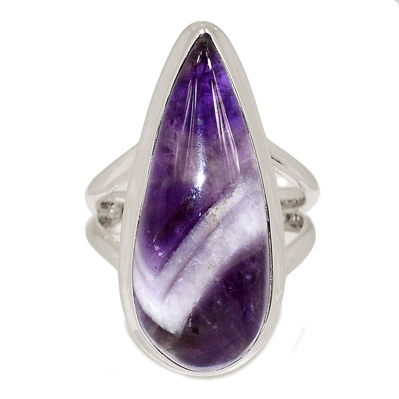 Amethyst Lace Agate Ring - ALAR751