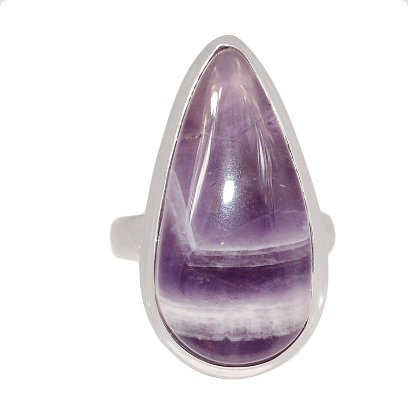 Amethyst Lace Agate Ring - ALAR768