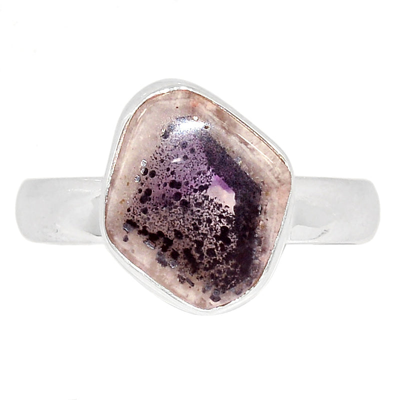 Atomic Trapiche Amethyst Slice Ring - ALCR718