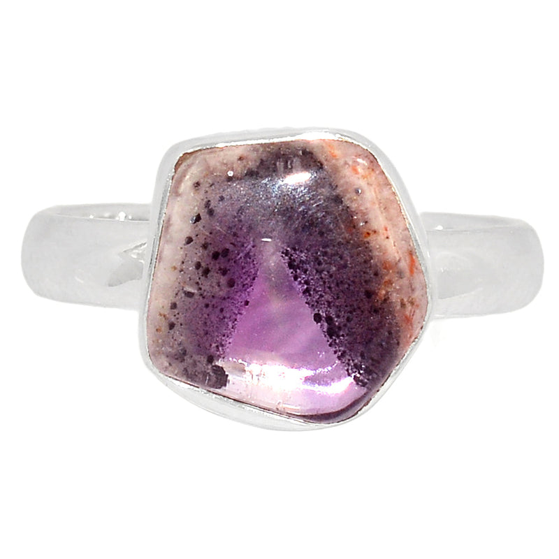 Atomic Trapiche Amethyst Slice Ring - ALCR722