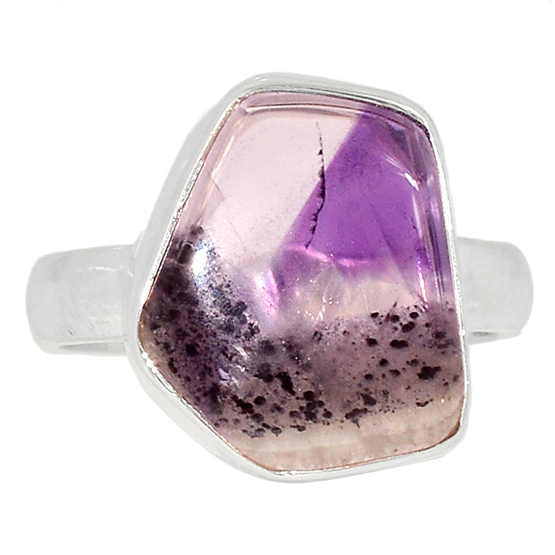 Atomic Trapiche Amethyst Slice Ring - ALCR724