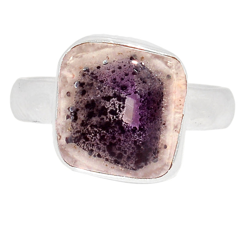 Atomic Trapiche Amethyst Slice Ring - ALCR729